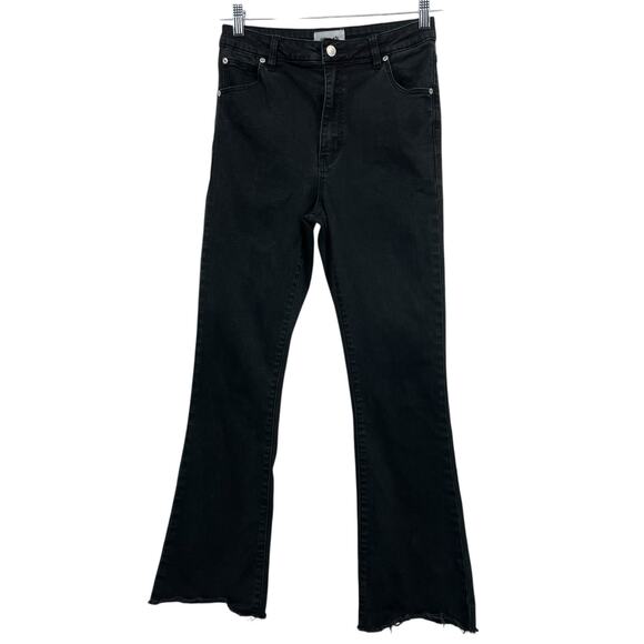 ROLLA'S Size 29 East Coast Boot High Rise Jeans Flare Black 27" Inseam Women's - Picture 1 of 7